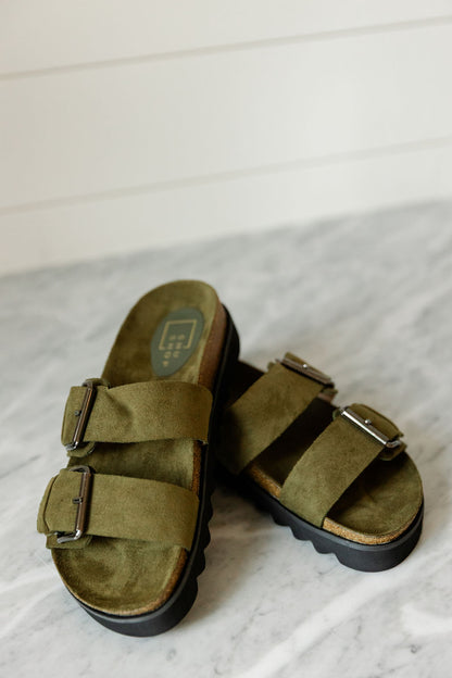 Carla Suede Slide