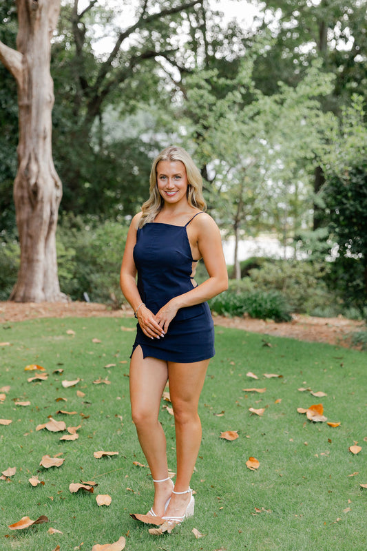 Open Back Top & Mini Skort Set