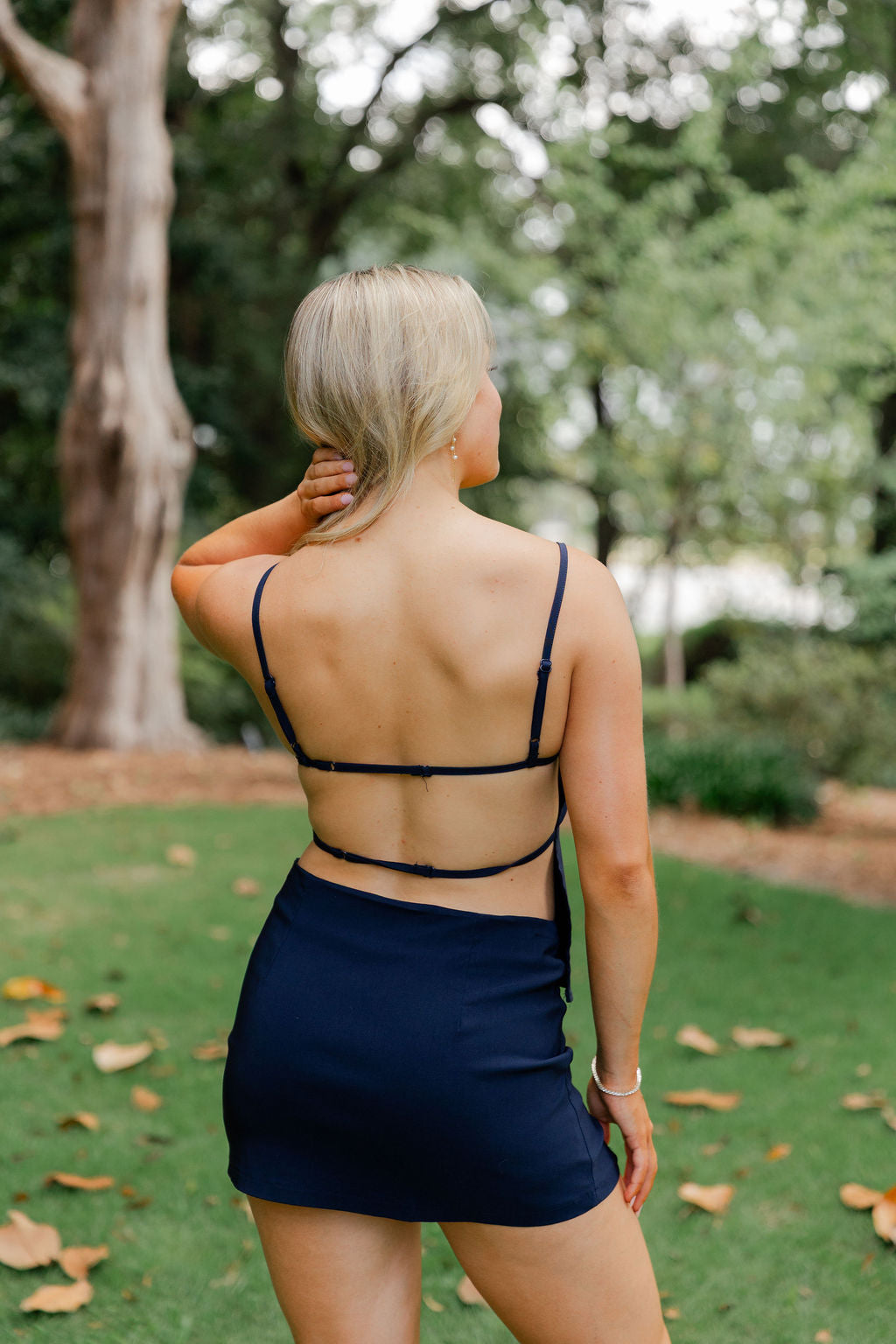 Open Back Top & Mini Skort Set