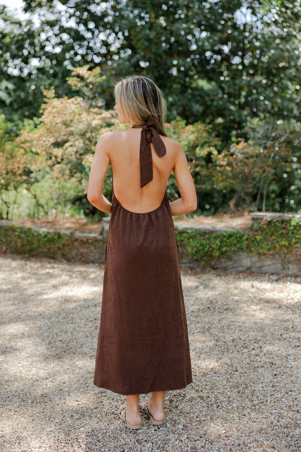 Knot Halter Dress