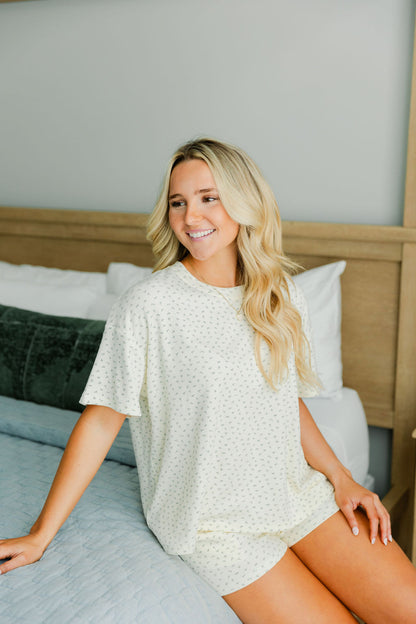 FLORAL LOUNGEWEAR SET