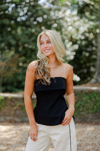 Structured Tube Top