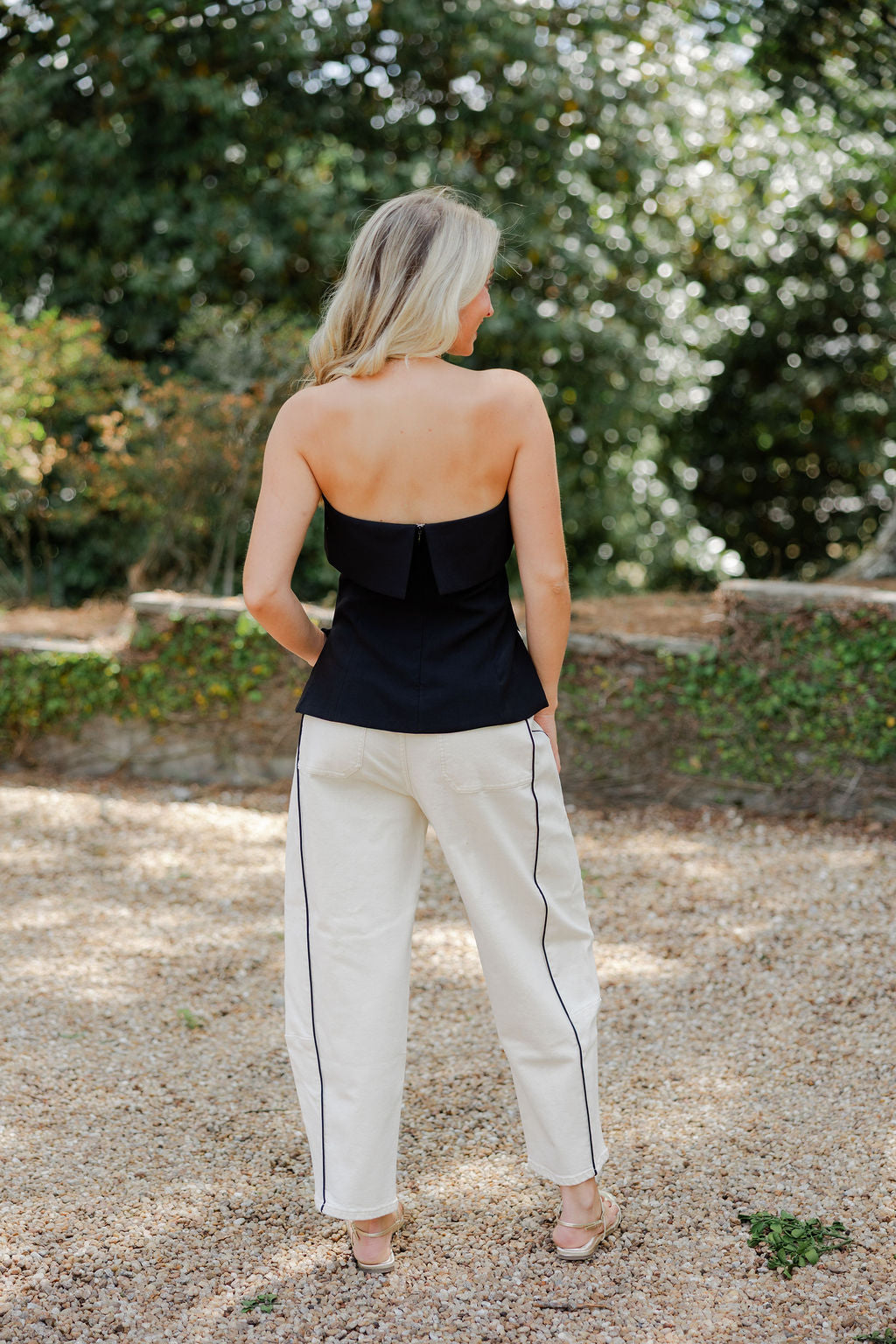Structured Tube Top