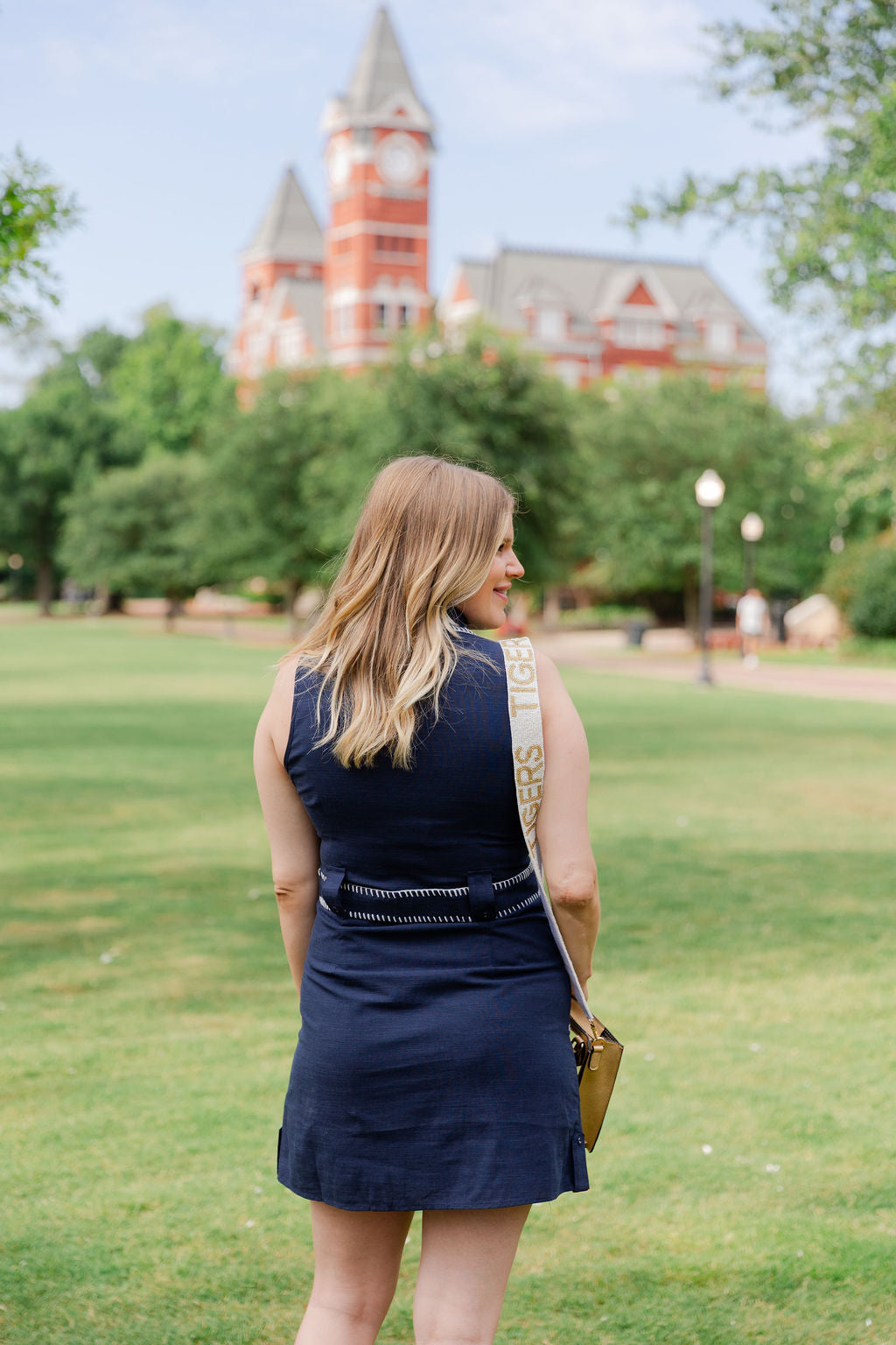 Belted Button Down Dress