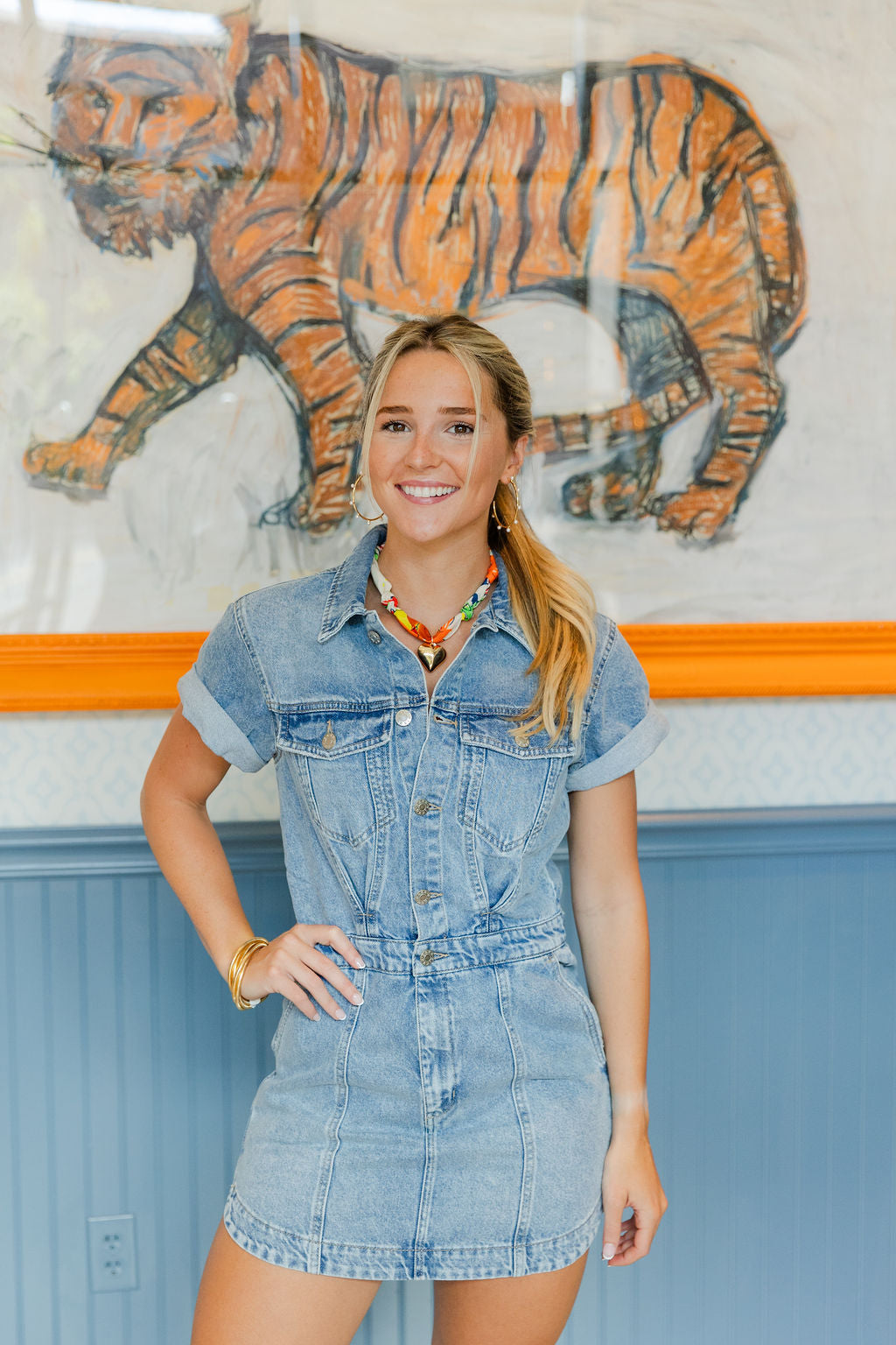Topanga Denim Dress