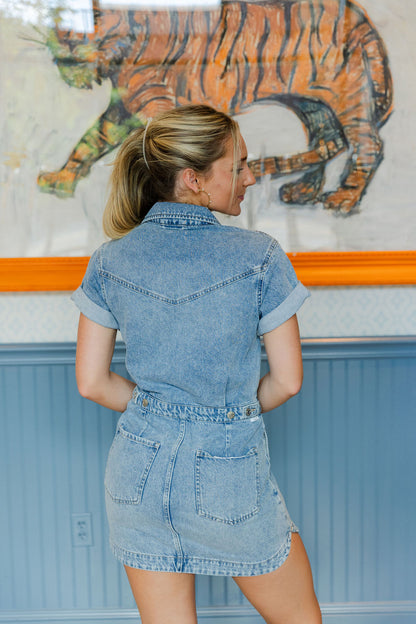 Topanga Denim Dress