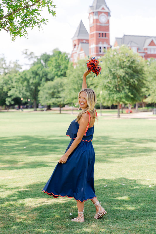 Scallop Hem Skirt