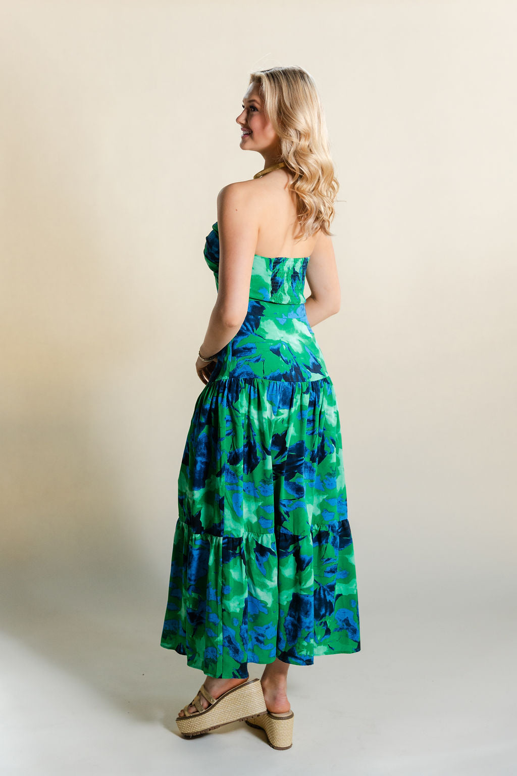 Twisted Bralette & Skirt Set