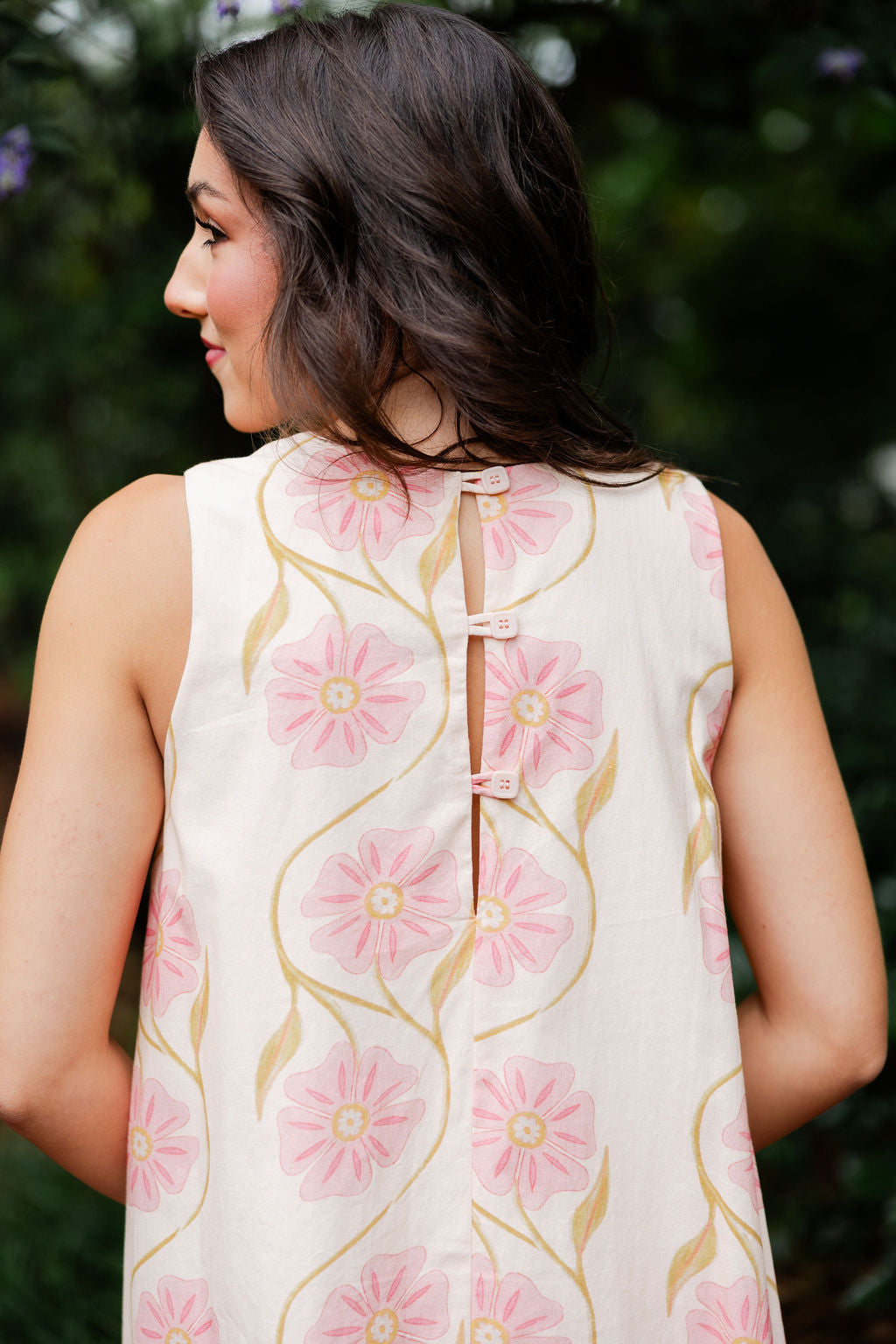 Floral Shift Mini Dress