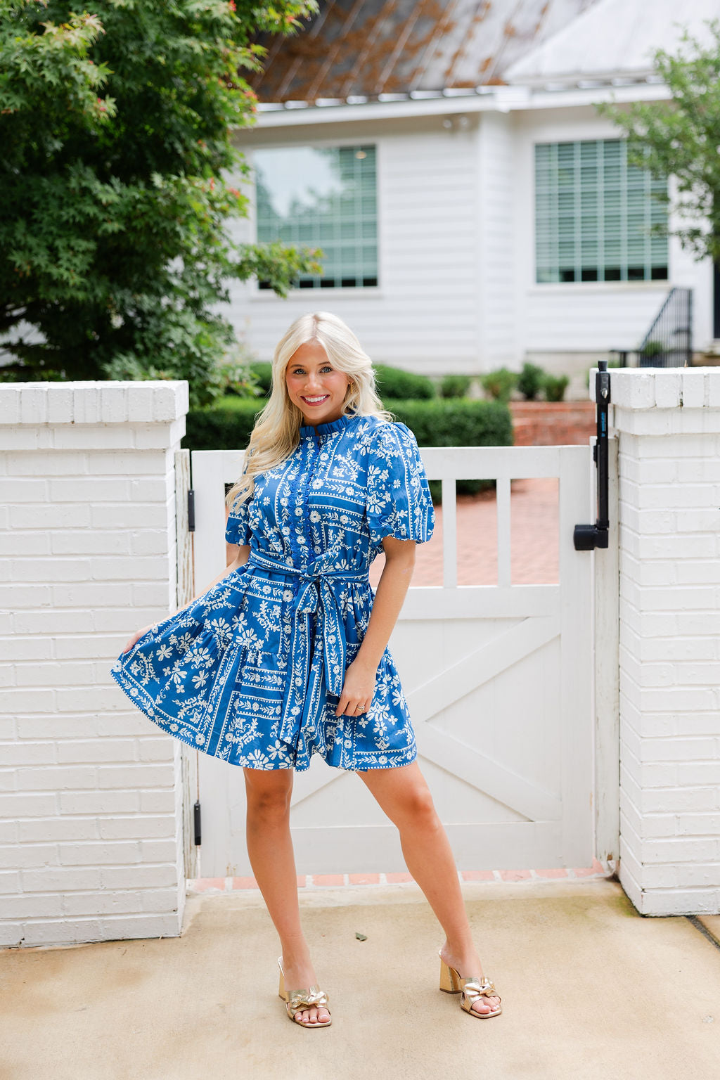 Bandana Print Mini Dress – Therapy Boutique