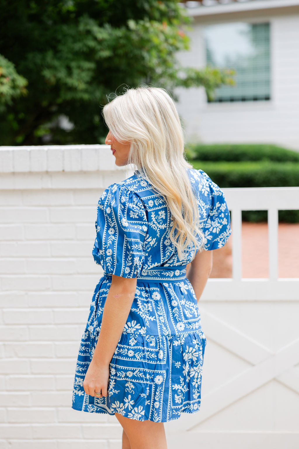 Bandana Print Mini Dress