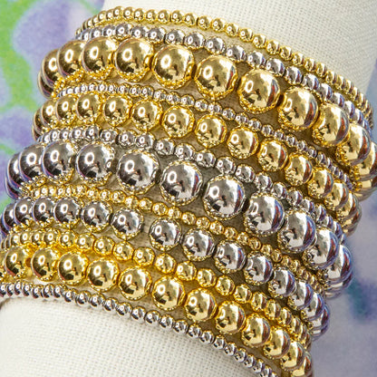 BRASS BALL BRACELET