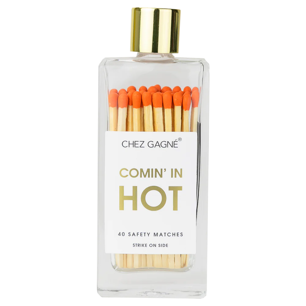 GLASS BOTTLE MATCHES