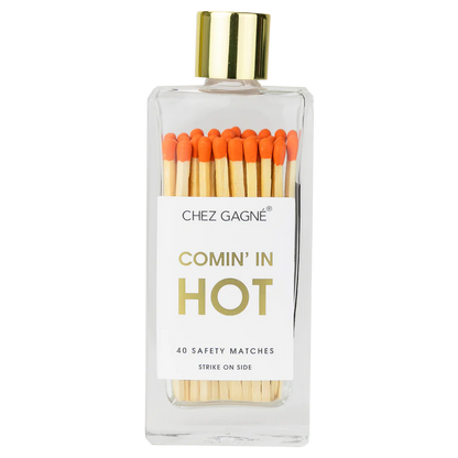 GLASS BOTTLE MATCHES