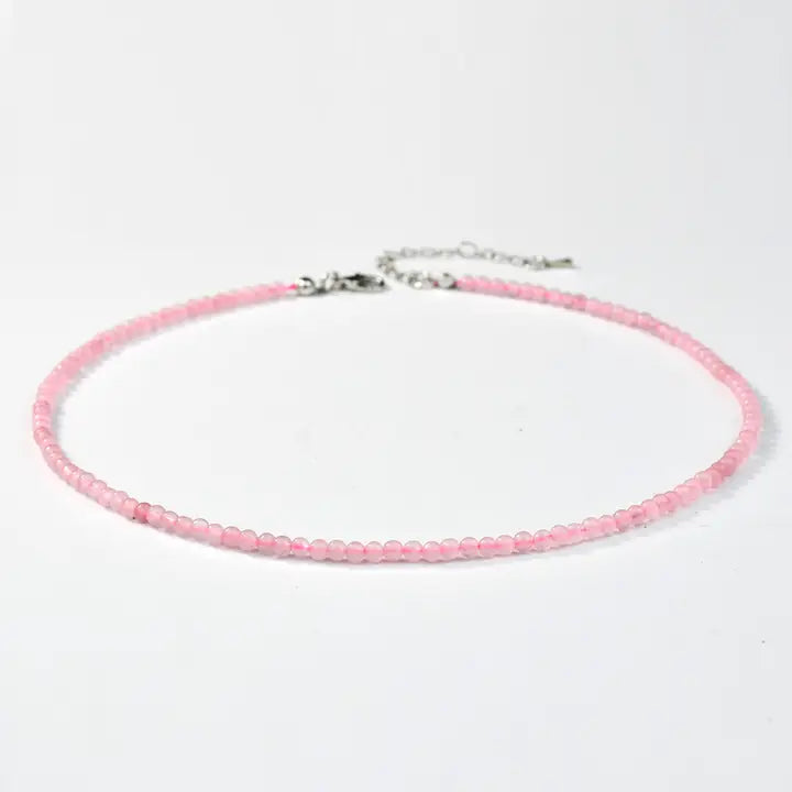 Dopamine Crystal Beaded Necklace