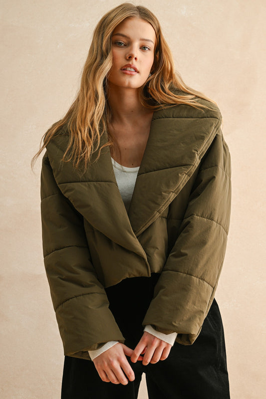 Big Collar Puffer Jacket