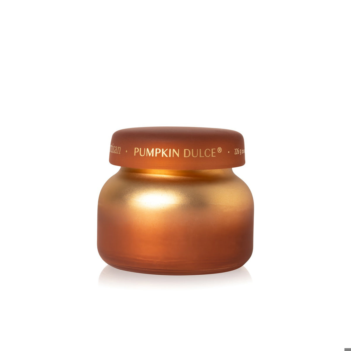 Pumpkin Dolce Artisan Tuscan Radiance Petite Candle 8 oz