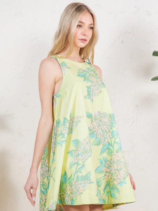 Floral A Line Dress