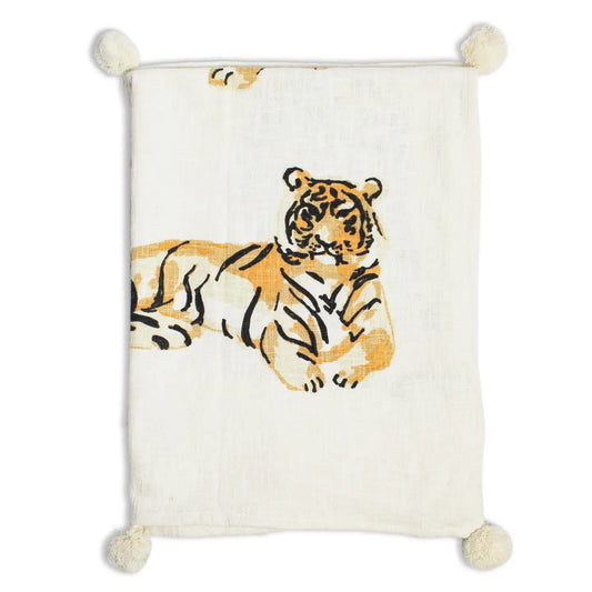 Regal Tiger Luxe Throw