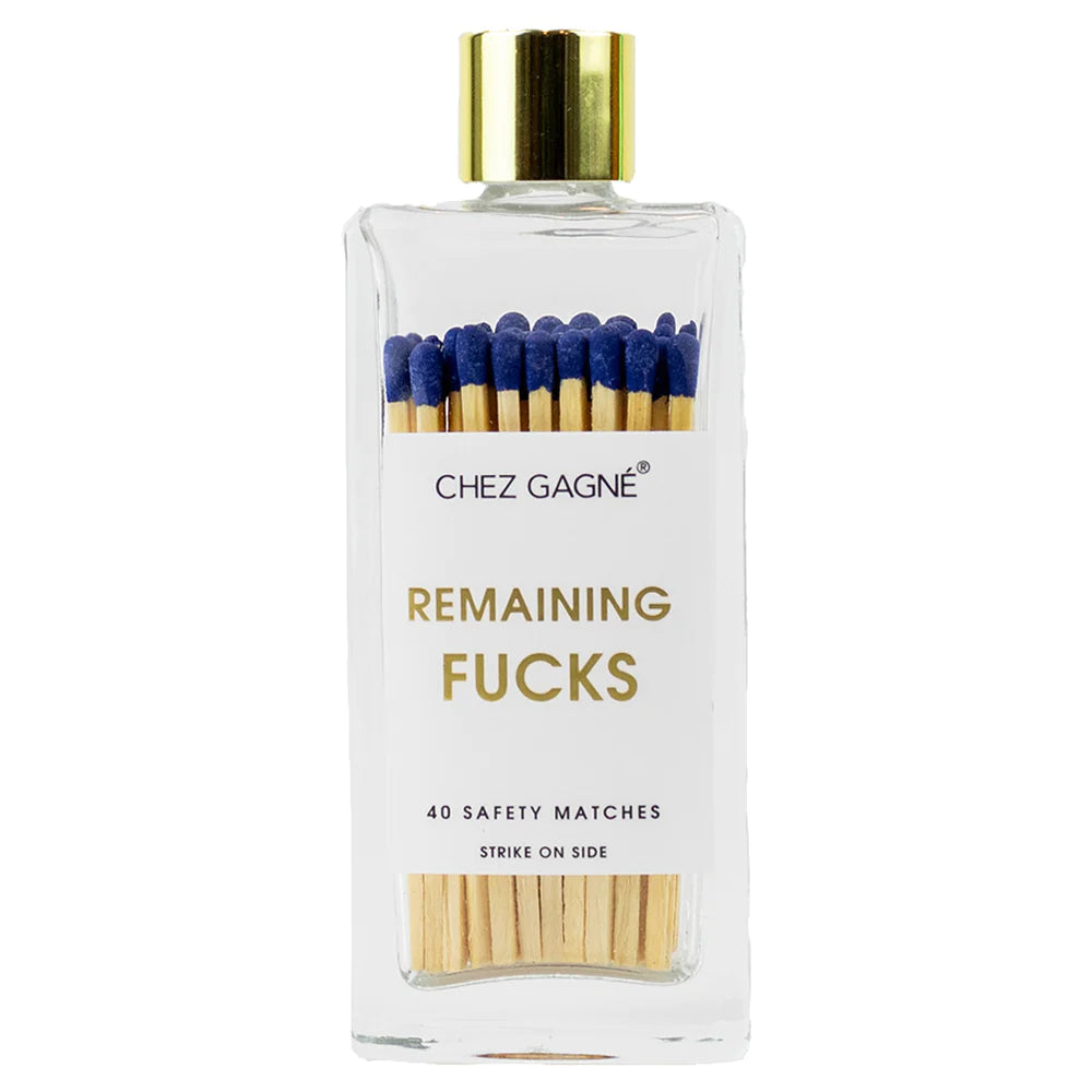 GLASS BOTTLE MATCHES