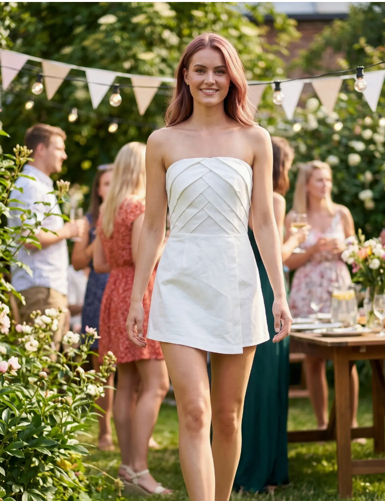 Romper with Overlap Shorts