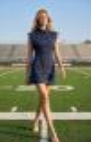 Contrast Stitch Utility Mini Dress In Stretch Twil
