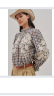 Floral Embroidered Gingham Blouse in Romantic Prairie Style