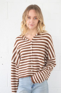 Striped Cardigan