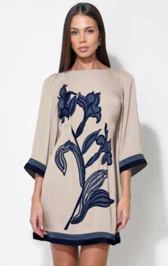 Emerson Bell Sleeve Floral Dress