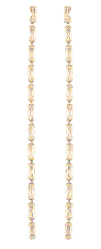 Baguette Drop Earrings