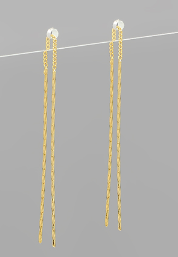 Chain Threader Earrings