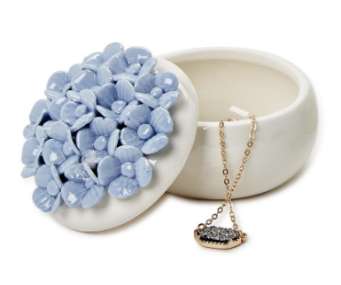 Hydrangea Trinket Box