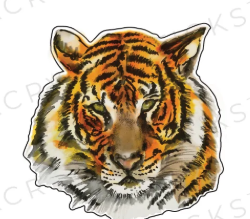 Tiger Icon Acrylic Charcuterie Board