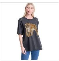 Distressed Vintage Tiger Tee