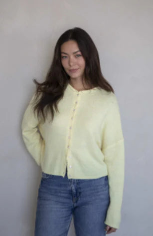 Butter Solid Piper Cardigan