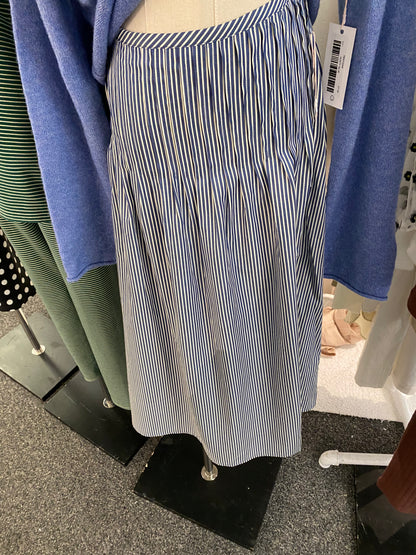 Striped Midi Skirt