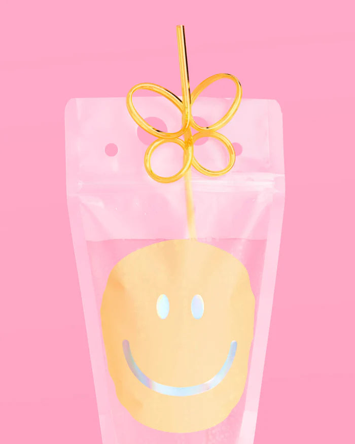SMILEY DRINK POUCHES