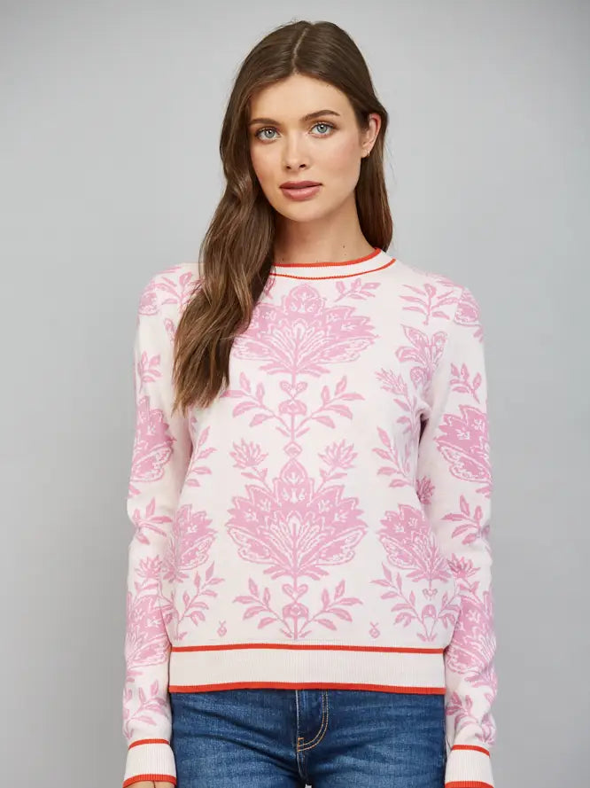 Damask Pattern Sweater