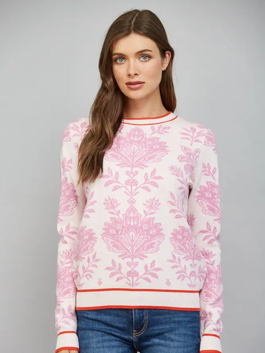 Damask Pattern Sweater