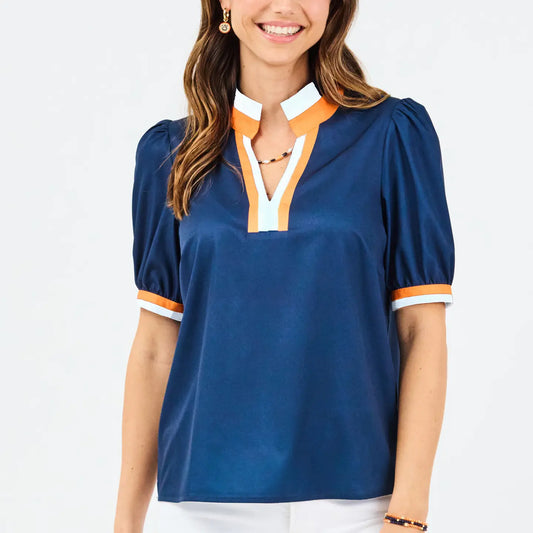 Tricia V Neck Top