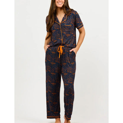 Auburn Toile Pajama Set