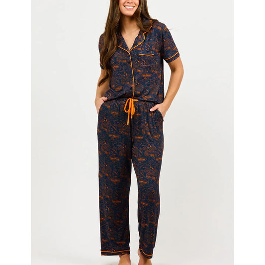 Auburn Toile Pajama Set
