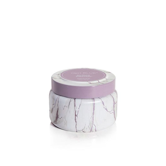 ALOHA ORCHID MARBLE TRAVEL TIN 8.5 OZ