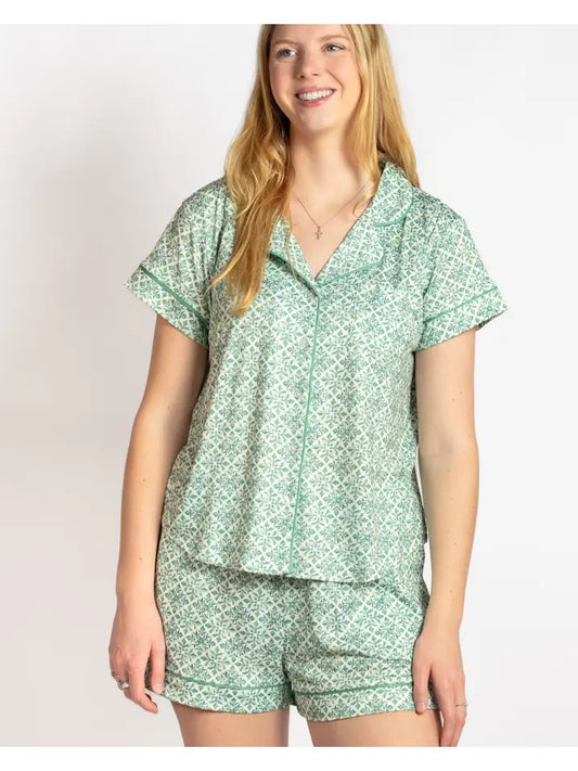 Carmen Button Up Sleep Shirt