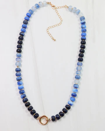 Tiara Beaded Toggle Necklace