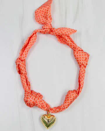 Serafina Scarf Charm Necklace