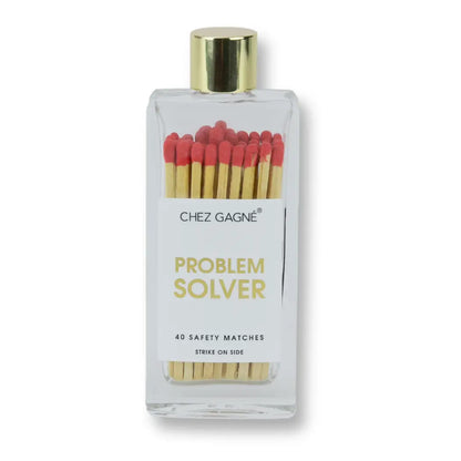 GLASS BOTTLE MATCHES