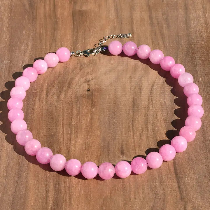 Vintage Natural Stone Beaded Necklace