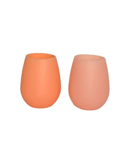 SILICONE STEMLESS WINE GLASS