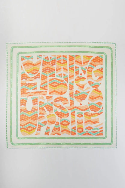 Abstract Tribal Print Scarf